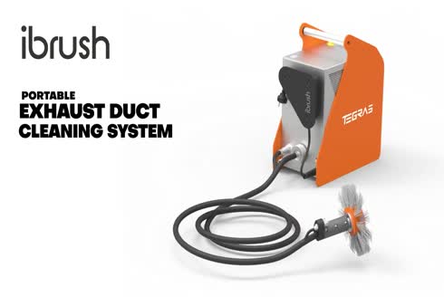 Tegras İbrush Portable Exhaust Duct Cleaning Machine