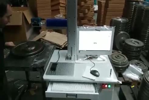 Lazer Markalama Makinası Hava Soğutmalı Masaüstü Tamlazer