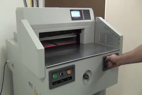 BW-520H  Elektrikli Giyotin Kağıt Kesim Makinası 