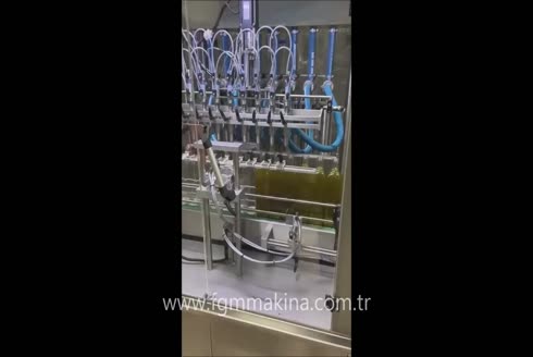 Automatic Olive Oil Filling Machine 