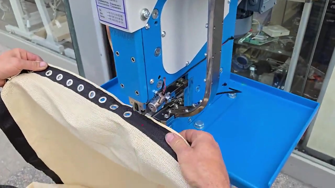 Kuşgözü çakma makinası pullu otomatik