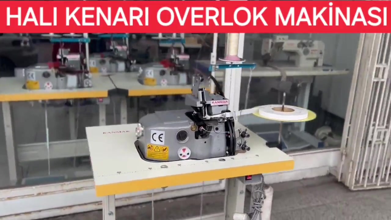  Halı Kenarı Overlok Makinesi 