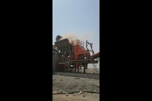 Max 150 Ton / Saat Üretim Kapasitesi Mobil Kırma Tesisi