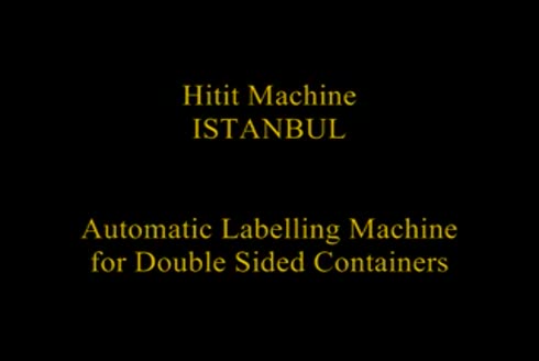 Çift Taraflı Etiketleme Makinesi Tam Otomatik