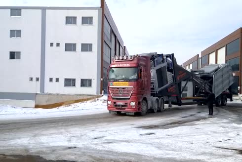 30 M3 Mobil Beton Santrali / 30 M3 Mobile Concrete Batching Plant