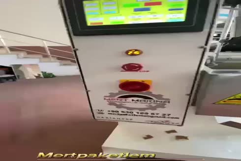 Poşet Çay Dikey Vidalı Dolum Makinası