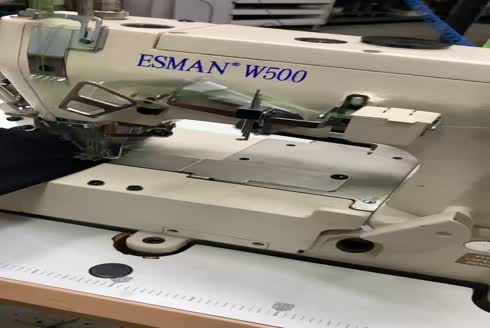 Esman Dbm-P103-01 Elektronik Etek Reçme Makinası.