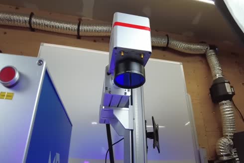 50 Watt Metal Kazıma Fiber Laser Makinesi