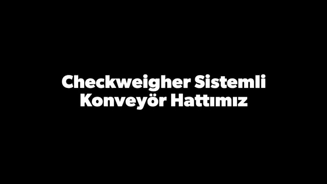 Tartım Konveyörü Checkweigher
