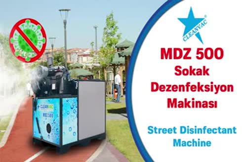 Araç Üstü Dezenfektan Makinası