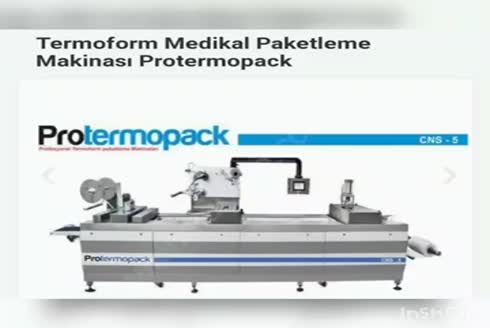 Termoform Medikal Ürün Paketleme Makinası 