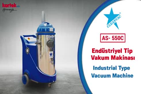 5500 Watt Trifaze Endüstriyel Islak Kuru Vakumlu Süpürge