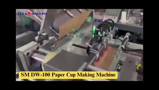 100 adet /dak Double Wall Karton Bardak Makinesi 