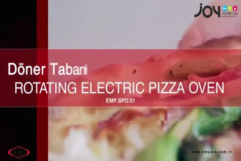 Elektrikli Döner Tabanlı Pizza Fırını