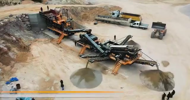 130-300 Ton/Saat Mobil Serttaş Kırma Eleme Tesisi