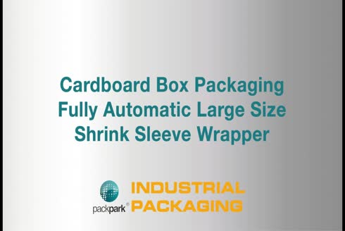Cardboard Box Packaging - Fully Automatic PE Shrink Sleeve Wrapper