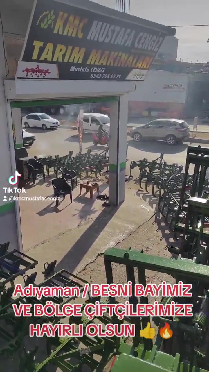 7'li Uzun Ayaklı Kültivator