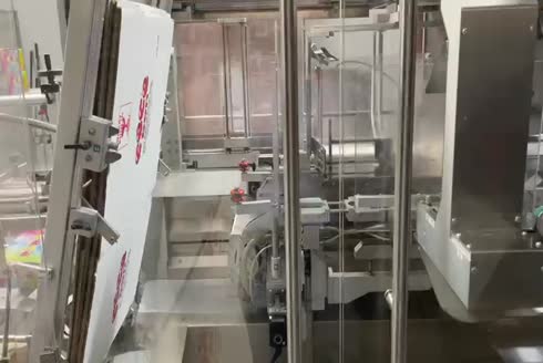 İlaç Koli Hazırlama Makinası ( Dizme Bantlama Etiketleme ) (Used Case Packer)