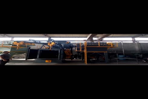 AK1 BJPF Tam Otomatik Çift Askılı Kumlama Makinası