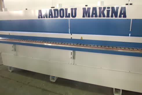 Anadolu Makina Mega 12 6 ünite Kenar Bantlama Makinası